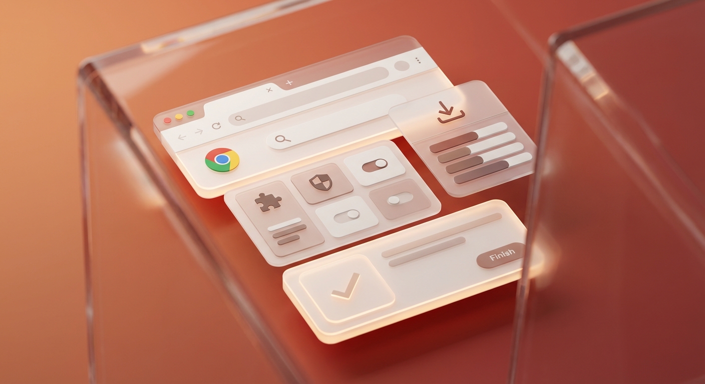 Chrome浏览器下载安装界面