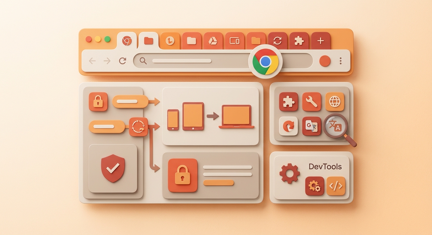 Chrome多标签页分组管理界面