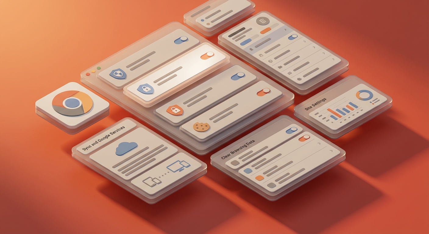 Chrome 安全与隐私设置界面